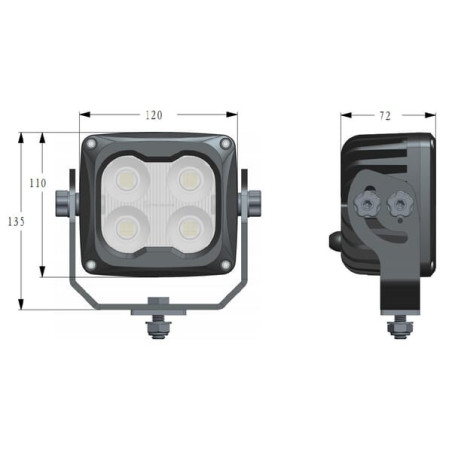 Lampe de travail à LED UNIVERSEL LA104041