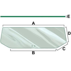 Vitre de cabine VAPORMATIC VPM7106