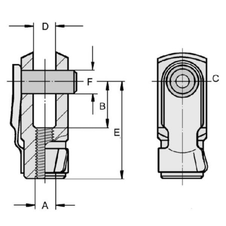 Fourche UNIVERSEL CA98070