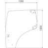 Vitre de porte UNIVERSEL 82027357N