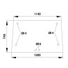 Lunette arrière UNIVERSEL D8525