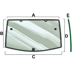 Vitre de cabine VAPORMATIC VPM7432