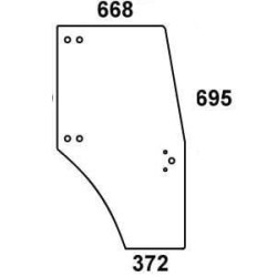 Vitre de porte UNIVERSEL 0097701050N