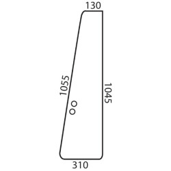 Vitre de porte UNIVERSEL D6915