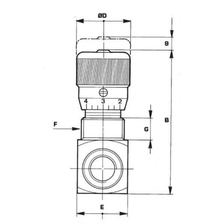 Soupape d'accélérateur FLUIDPRESS FPBN20001
