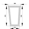 Pare-brise UNIVERSEL 816810040060N