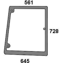 Vitre latérale UNIVERSEL D6721A