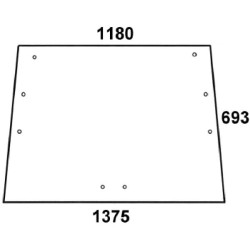 Lunette arrière UNIVERSEL D520590