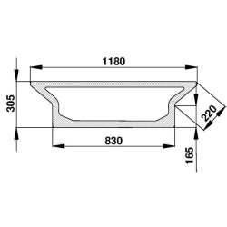 Lunette arrière UNIVERSEL D7130