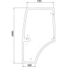 Vitre de porte UNIVERSEL 7700073324N