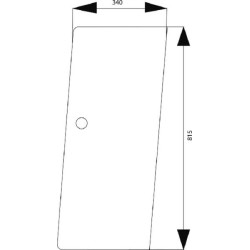 Vitre de porte UNIVERSEL 1989739C1N