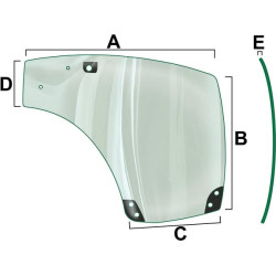 Vitre de cabine VAPORMATIC VPM7423