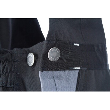 Salopette pour enfant noire-grise taille 2A UNIVERSEL KW103230089002