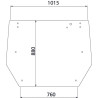 Vitre de cabine arrière UNIVERSEL V33118310N