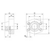 Contre bride OLEO TECNICA GFS612GU12