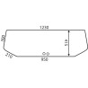 Lunette arrière UNIVERSEL D6748