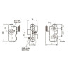 Régulateur de débit 3 voies WEBTEC VFD120RD050J