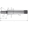 Cône de mandrin BOHRCRAFT 280MK3B16