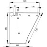 Vitre de porte UNIVERSEL 205810030111N
