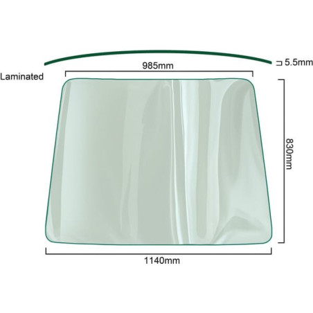 Vitre de cabine VAPORMATIC VPM7094