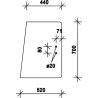 Vitre latérale UNIVERSEL D7759