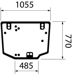 Vitre arrière CLAAS 0022353220