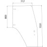 Vitre de porte UNIVERSEL 87302769N