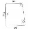 Vitre latérale UNIVERSEL D6720A