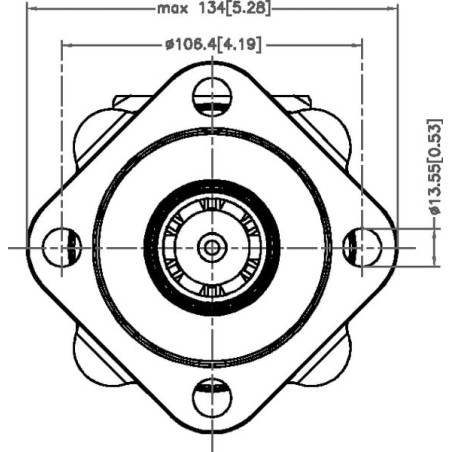 Moteur DANFOSS OMS200151F0564