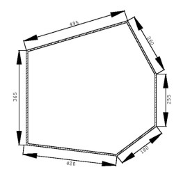 Vitre de porte ZETOR 69117913