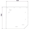 Vitre arrière UNIVERSEL 0011014930N