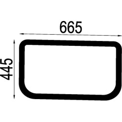 Vitre de toit JOHN DEERE AL220911
