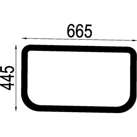 Vitre de toit JOHN DEERE AL220911