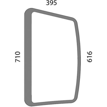 Vitre latérale UNIVERSEL 00148851010N