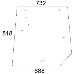 Vitre arrière UNIVERSEL 4272761M1N