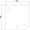Vitre arrière UNIVERSEL 0011057000N