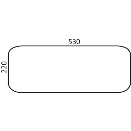 Lunette arrière UNIVERSEL D6921