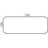 Lunette arrière UNIVERSEL D6921