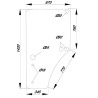 Vitre de portière UNIVERSEL L169102KR