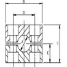 Fixation STAUFF RS911112P005