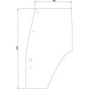 Vitre de porte UNIVERSEL D6718