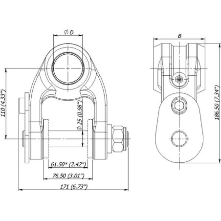 Chape BALTROTORS BR18025