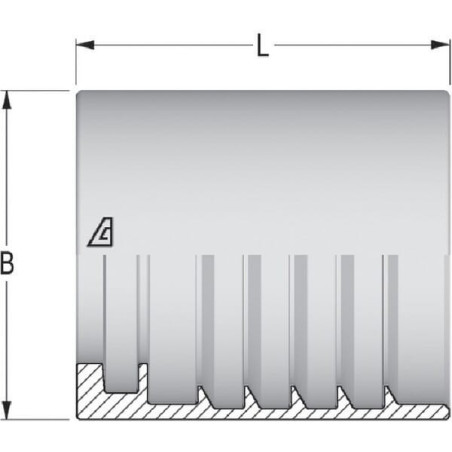 Douille ALFAGOMMA SFA20420