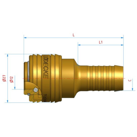 Raccord LÜDECKE ES9TAB