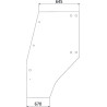 Vitre de porte complète UNIVERSEL 04400341N