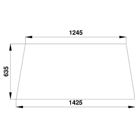 Lunette arrière UNIVERSEL 258514220100N
