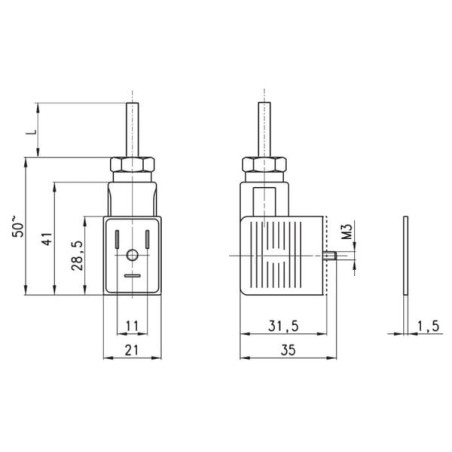Connecteur CAMOZZI 12257110