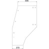 Vitre de porte complète UNIVERSEL 04400340N