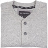 Tee-shirt ML boutons gris chiné M UNIVERSEL KW207811066048