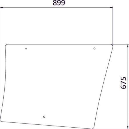 Vitre latérale UNIVERSEL 4272765M1N